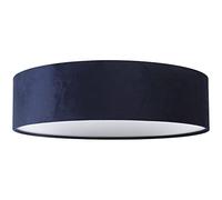 Rabalux Luminaire Plafonnier Aldona 3859 - Bleu/blanc - Culot E27 - 2 ampoules max. 10 W - Hauteur : 10 cm - Diamètre : 38,5 cm - Intensité variable