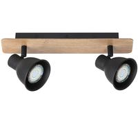 Rabalux Mac plafonnier 2x15 W noir 5903