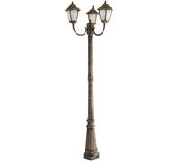 Rabalux Madrid lampadaire extérieur 3x40 W doré 8379
