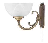 Rabalux Marlene applique murale 1x40 W marron-albâtre 8541