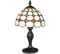 Lampe Tiffany en bronze et vitrail E14 Marvel 8072 Rabalux