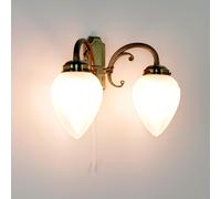 Rábalux Maya Lampe Murale Design Jugendstil Double Applique 3 Lichter Bronze