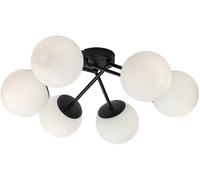 Rabalux Meduza plafonnier 6x20 W blanc-noir 71294
