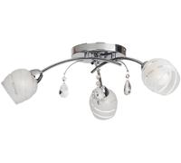 Rabalux Melissa plafonnier 3x60 W blanc-chrome 2621