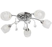 Rabalux Melissa plafonnier 5x60 W blanc-chrome 2622
