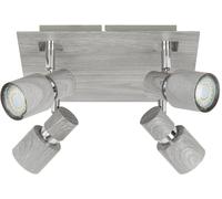 Rabalux Merkur plafonnier 4x50 W chrome-gris 6128