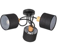 Rabalux Miguel plafonnier 3x40 W noir-bois 3246
