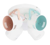 Rabalux Minuet plafonnier 4x40 W blanc-multicolore 7014