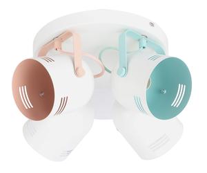 Rabalux Minuet plafonnier 4x40 W blanc-multicolore 7014