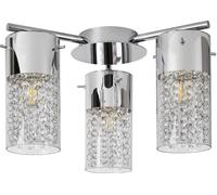 Rabalux Niagara plafonnier 3x40 W chrome-transparent 2195