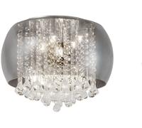 Rabalux Ninelle plafonnier 6x40 W chrome-fumé 3598