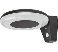 Rabalux Noir façade luminaire solaire LED avec détecteur de mouvement Certovo 4W IP44 77010
