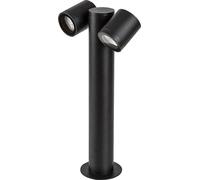 Rabalux Noir lampadaire de jardin Enol pour ampoule 2x GU10 44cm 77113