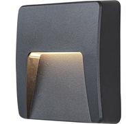 Applique Rabalux, extérieur, IP65, LED 3W, anthracite, Trento