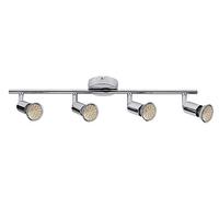 Rabalux Norman LED, Spot, chromé, Métal, Silber, GU10 3 wattsW