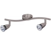 Rabalux Norman plafonnier 2x50 W chrome-satin 5992