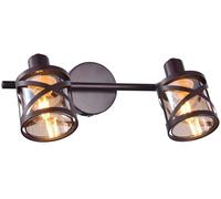 Rabalux Oberon applique murale 2x40 W ambre-marron 5336