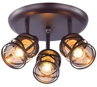 Rabalux Oberon plafonnier 3x40 W ambré-marron 5337