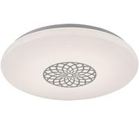 Rabalux Ophelia plafonnier 1x24 W blanc-chrome 5364