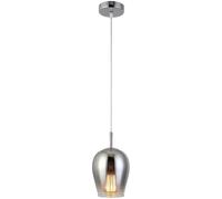 Rabalux Petunia lampe suspendue 1x60 W chrome-fumé 5252