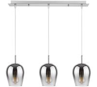 Rabalux Petunia lampe suspendue 3x60 W chrome-fumé 5253