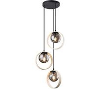 Rabalux Peyton lampe suspendue 3x15 W noir 72063