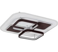 Rabalux Plafonnier à LED Delion blanc-brun 470x470mm 50W CCT avec DO 6250