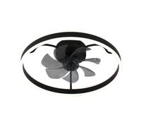 Plafonnier Rabalux, avec ventilateur, 40W, noir, Fanfy Noir
