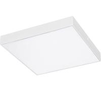 Rabalux Plafonnier LED blanc Tartu carré 175x175mm 18W IP44 CCT R7895