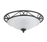 Rabalux Plafonnier, métal, 1 W, noir, 37 x 37 x 18 cm