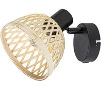 Rabalux Rattan applique murale 1x15 W noir-beige 3133