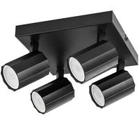 Rabalux Rogelio plafonnier 4x5 W noir 73026