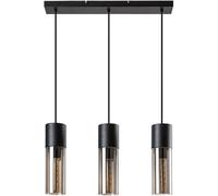 Rabalux Ronno lampe suspendue 3x25 W noir-fumé 72053