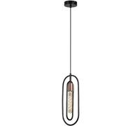 Rabalux Rovier lampe suspendue 1x40 W noir-cuivre 72263