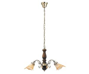 Rabalux Rustic 3 lampe suspendue 3x40 W laiton-marron 7093