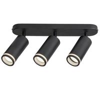 Rabalux Senobia plafonnier 3x35 W noir 73035