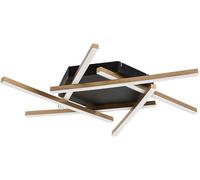 Rabalux Severine plafonnier 6x40 W blanc-noir-doré 71365