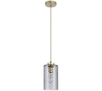 Rabalux Sheila lampe suspendue 1x40 W fumé-doré 5228