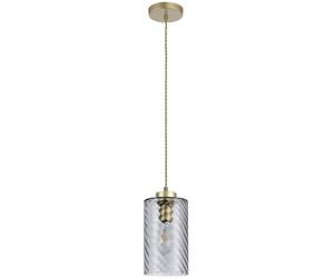 Rabalux Sheila lampe suspendue 1x40 W fumé-doré 5228