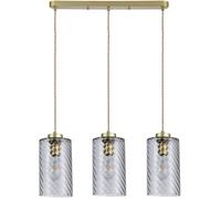 Rabalux Sheila lampe suspendue 3x40 W transparent-doré 5229