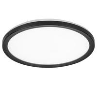 Rabalux SMART TUYA Noir Plafonnier LED Inverness rond 280mm 15W CCT avec DO 7265