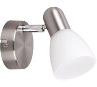 Rabalux Soma applique murale 1x40 W blanc-chrome 6301
