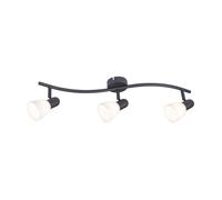 Rabalux Soma plafonnier 3x E14 noir IP20 - max 3x40W