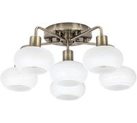 Rabalux Sorina plafonnier 6x40 W laiton 3918