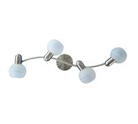 Rabalux Aurel plafonnier 4x40 W blanc-chrome-satin 6344