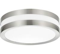 PLAFONNIER EXTÉRIEUR - COULEUR CHROME SATINÉ OU ANTHRACITE [EEK: G]