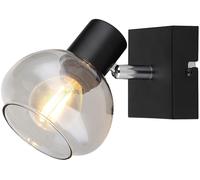 Rabalux Sullivan applique murale 1x40 W noir-fumé 3295