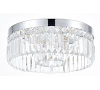 Rabalux Sybil plafonnier 6x28 W chrome-transparent 75036