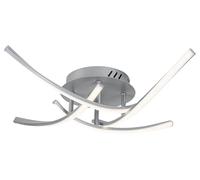 Rabalux Tatjana plafonnier 3x30 W blanc-argenté 3145