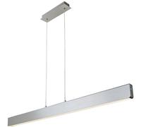 Rabalux Tithania lampe suspendue 1x24 W aluminium 6670